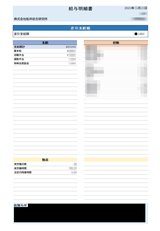掲載用給与明細（リーダー、マネジメントコース4級）