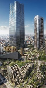 麻布台ヒルズ全景